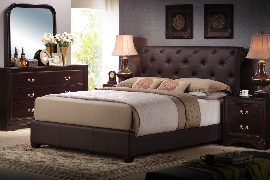 Satilla PU Bed - Furnlander