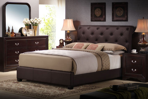 Satilla PU Bed - Furnlander