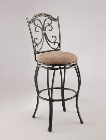 Biltmore Metal Swivel Bar Stool - Furnlander