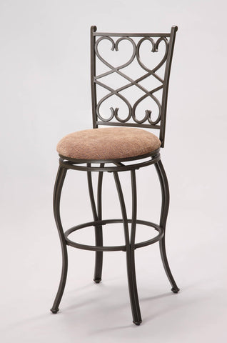 Colossus Metal Swivel Bar Stool - Furnlander