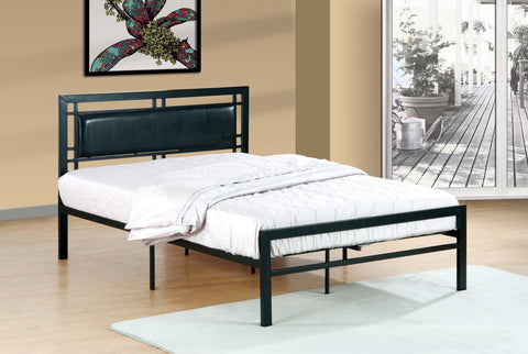 Mirabelle Twin Metal Bed Black - Furnlander