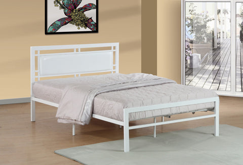 Mirabelle Twin Metal Bed White - Furnlander