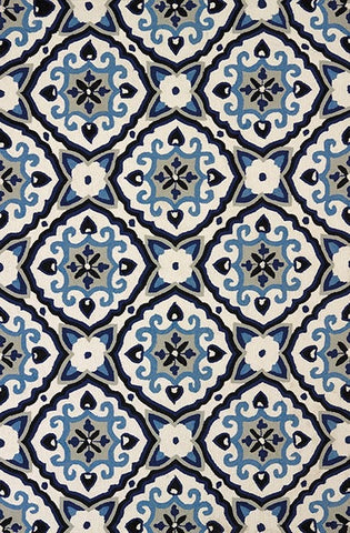 Mosaic Medallion - Navy - Furnlander
