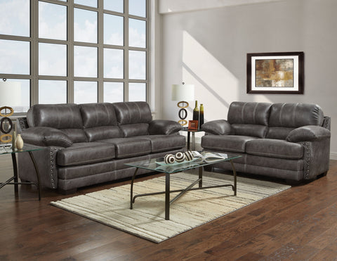 Nevada Ash Sofa & Loveseat Set; 2 PCS. SET - Furnlander