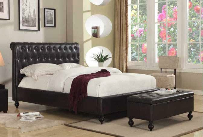 Tanner PU Bed - Furnlander