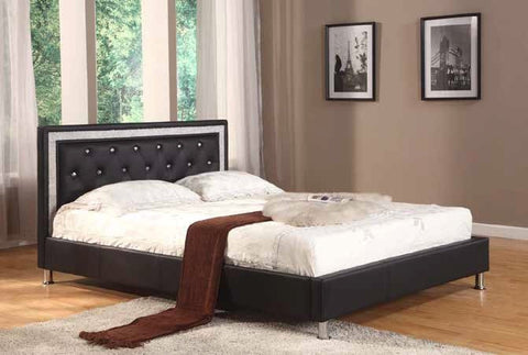 Arian Bed Black - Furnlander