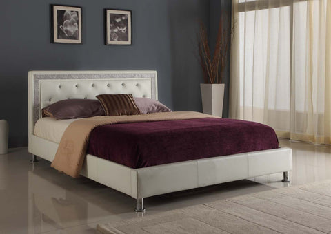 Arian Bed White - Furnlander