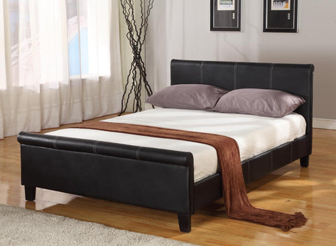 Garfield PU Queen Bed - Furnlander