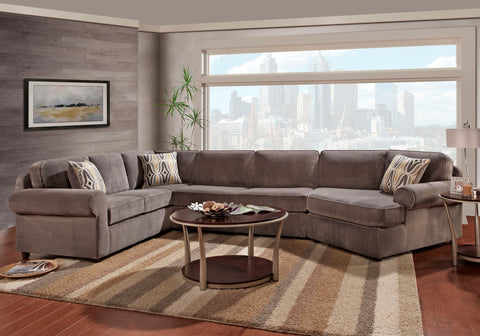 Mansion Storm Sectional Sofa Set - Furnlander