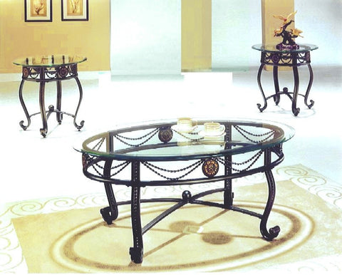 Sheila Coffee Table Set 3 PCS. SET (1C + 2E) - Furnlander
