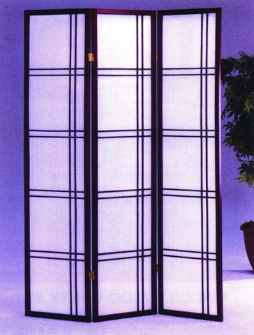 Naomi Room Divider Cherry - Furnlander