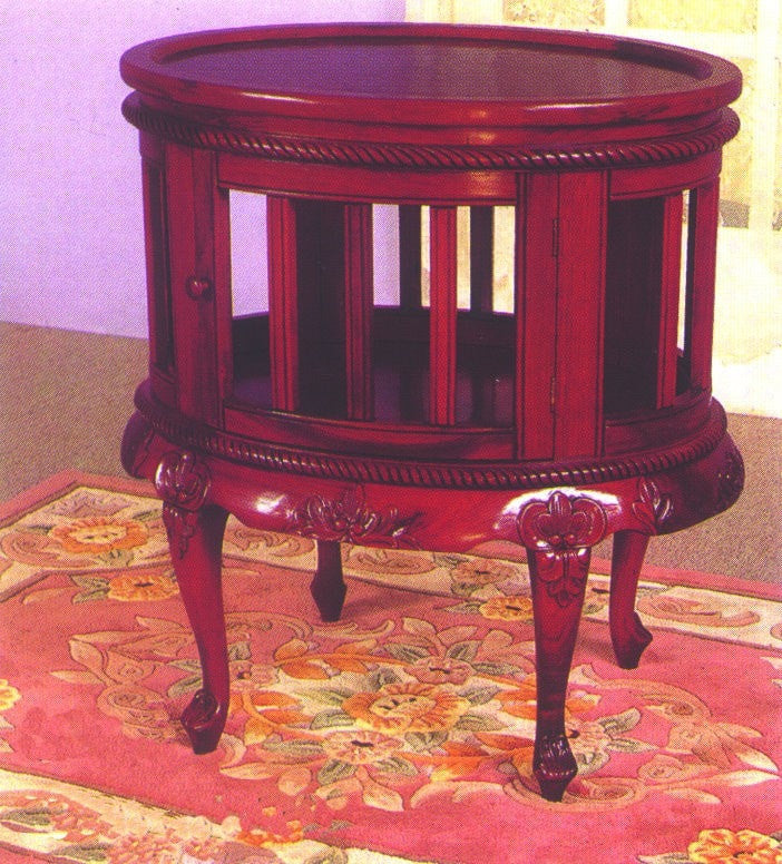 Wood Carved Chest w/ Tray - Furnlander