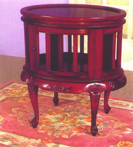 Wood Carved Chest w/ Tray - Furnlander