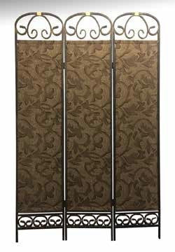 Caroline Room Divider Metal / Cloth - Furnlander
