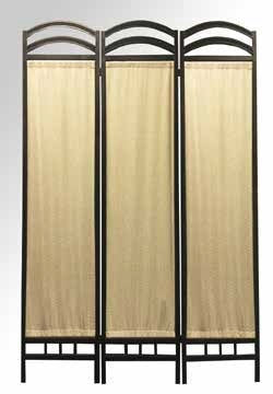 Logan Room Divider Metal / Cloth - Furnlander