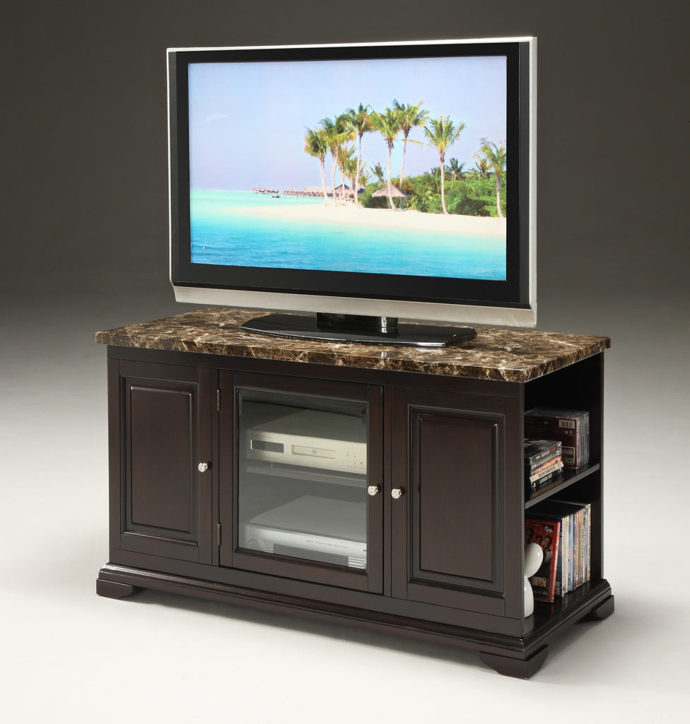 Maui T.V. Stand Marble Veneer - Furnlander