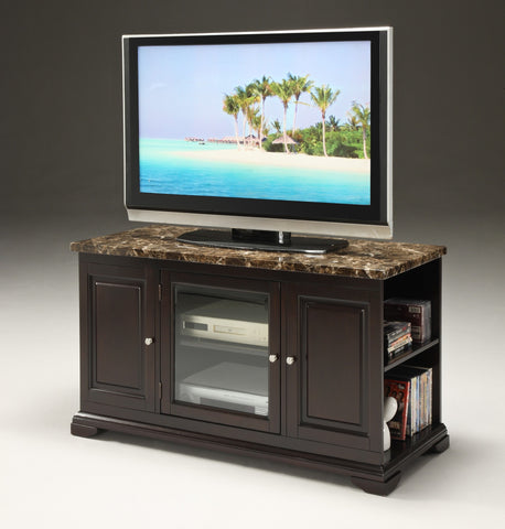 Maui T.V. Stand Marble Veneer - Furnlander