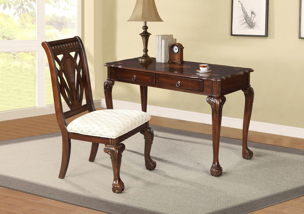 Graystone Writing Desk w/ Chair Set 2 PCS. SET - Furnlander