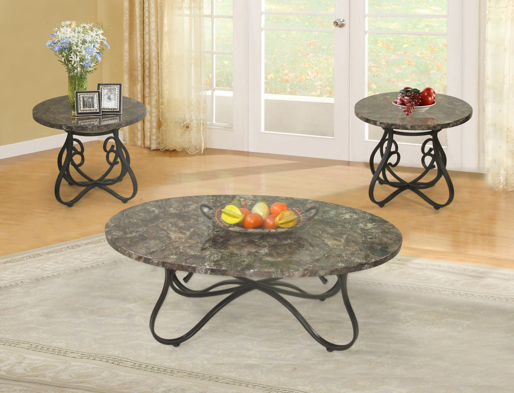 Sierra Coffee Table Set 3 PCS. SET (1C + 2E) - Furnlander