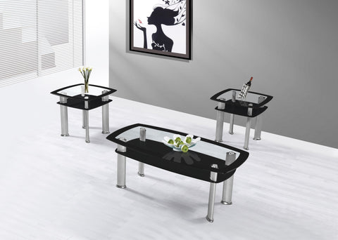 Milania Coffee Table Set 3 PCS. SET (1C + 2E) - Furnlander