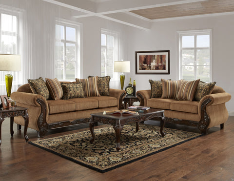 Florence Sofa & Loveseat Set; 2 PCS. SET - Furnlander