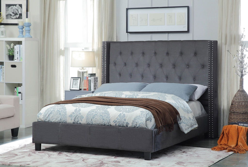 Toulon Wing Bed - Furnlander