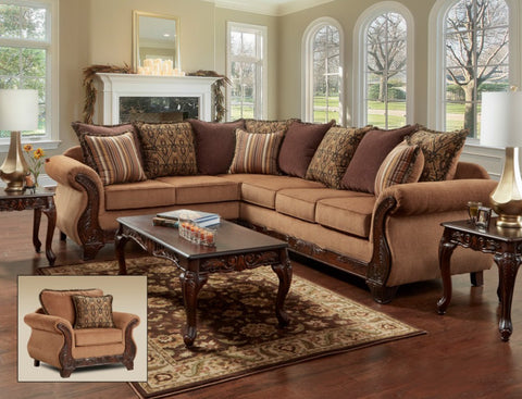 Florence Sectional Sofa - Furnlander