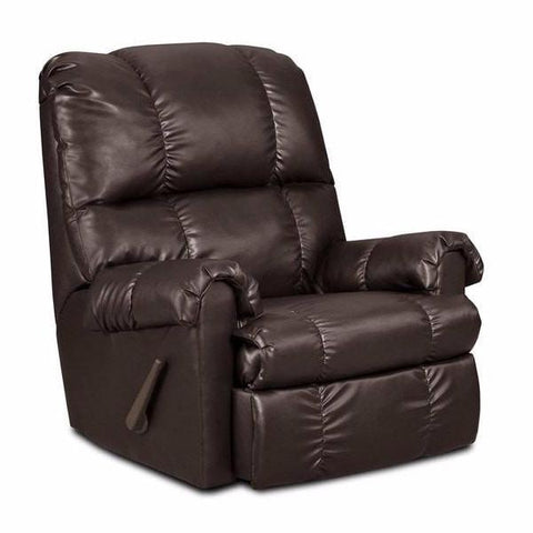 Alberta Ty Chocolate Recliner - Furnlander