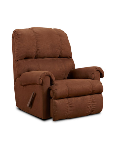 Alberta Chocolate Recliner - Furnlander