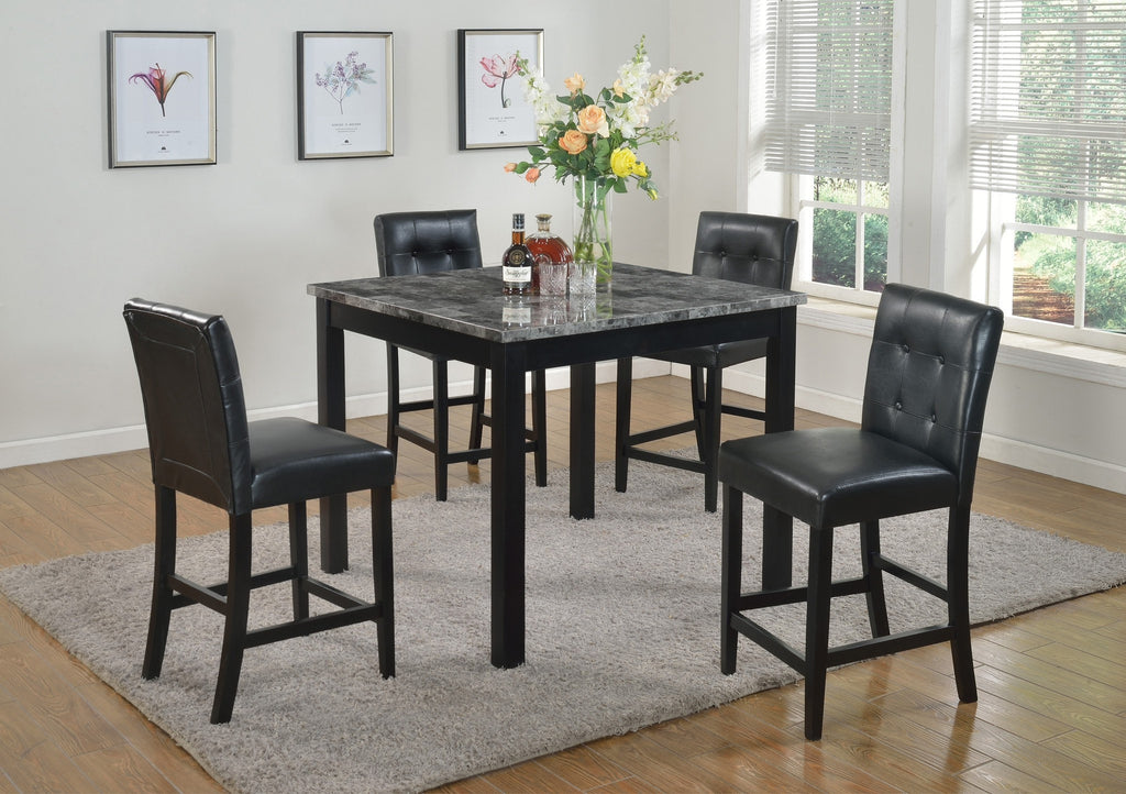 Sedona Counter Table Set; 5 PCS. SET (T + 4 CH) - Furnlander