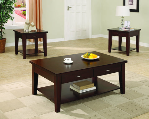 Kami Coffee Table Set 3 PCS. SET (1C + 2E) - Furnlander
