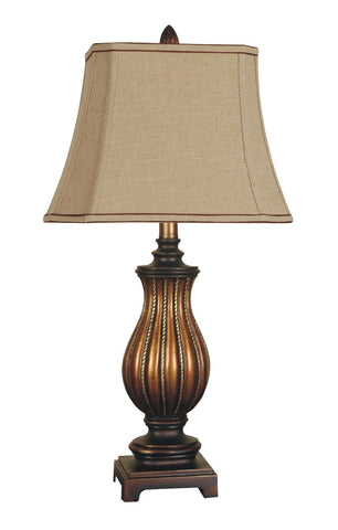 Tomas Polyresin Table Lamp - Furnlander