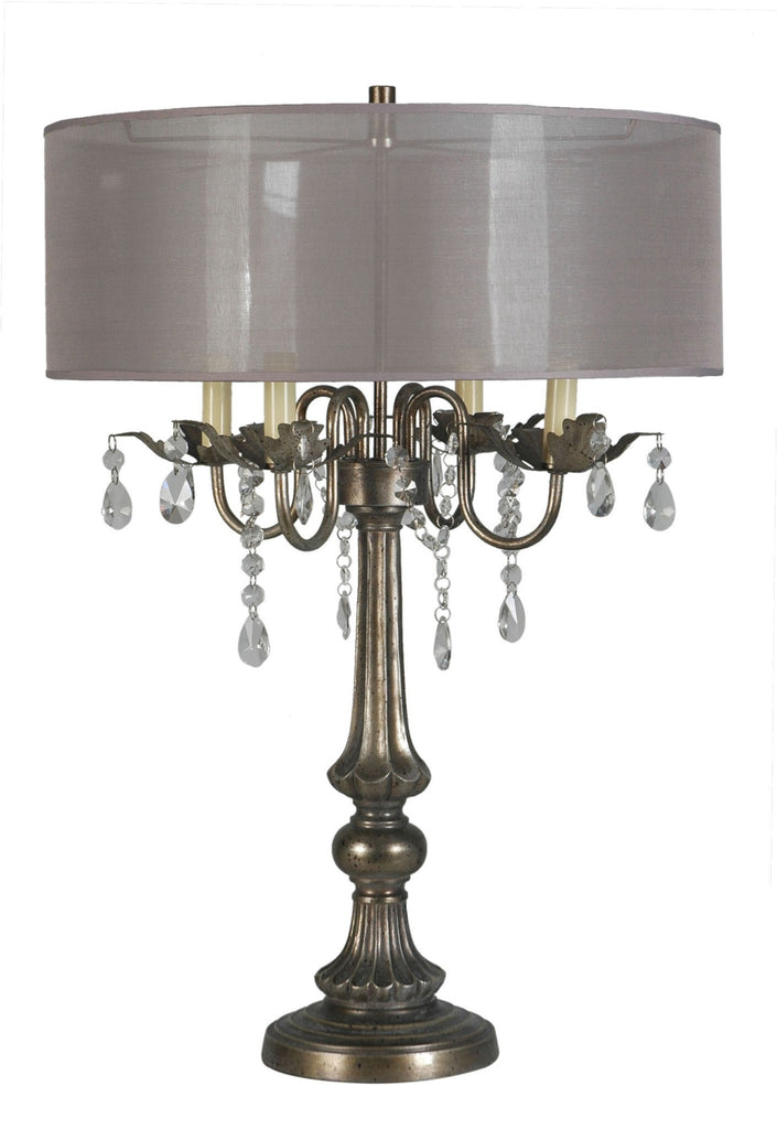 Omega Polyresin Table Lamp - Furnlander