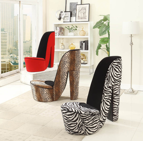 Upholstered Shoe Chair - Furnlander
