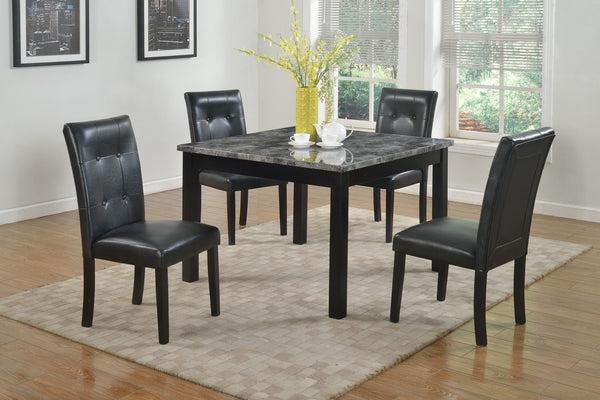 Mavos Dining Table Set;  Table + 4 Chairs (5 PCS. SET) - Furnlander